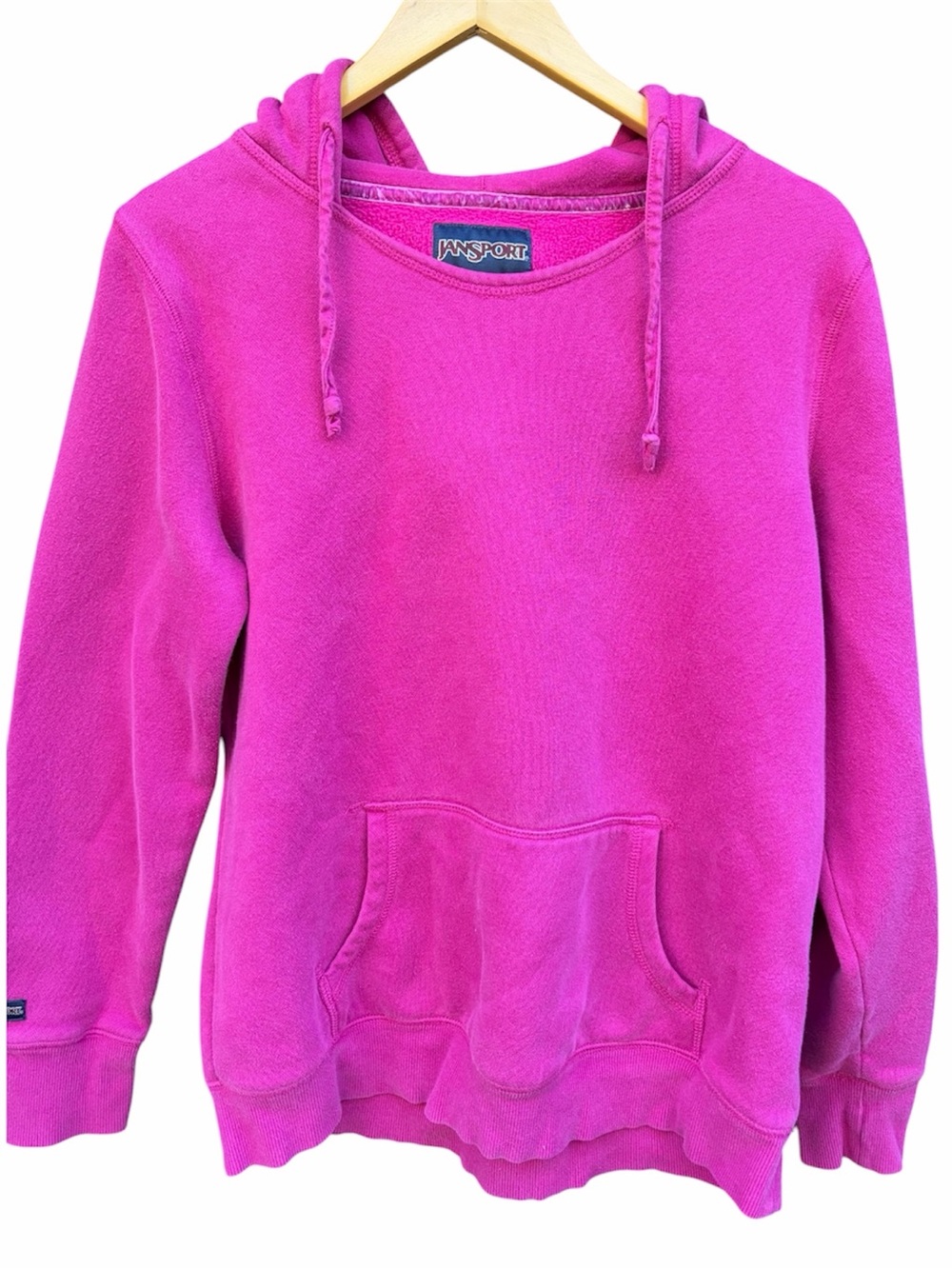 Vtg. 90’s Jansport Bright Pink Pullover Hoodie